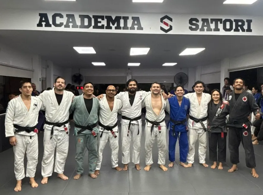 Clase de Jiu-Jitsu en Satori Academia