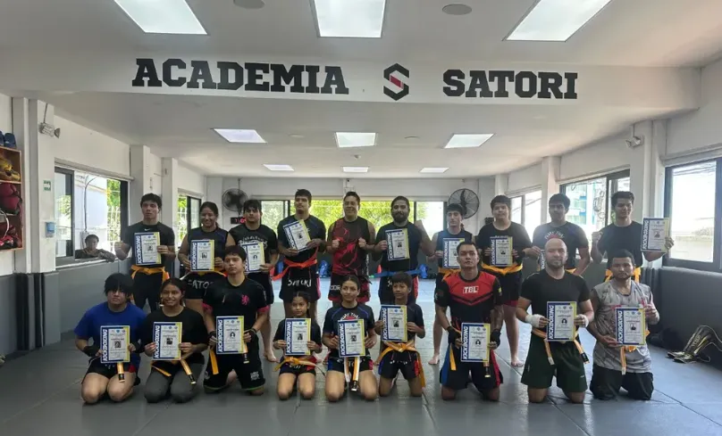 Clase de Muay Thai en Satori Academia