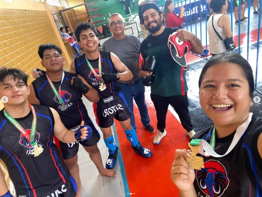 Clase de Muay Thai en Satori Academia