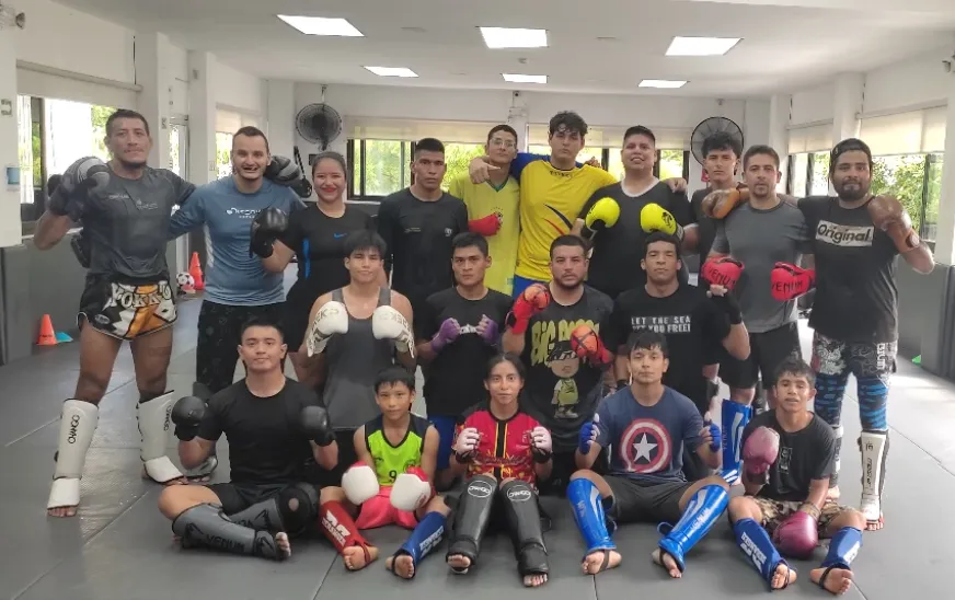 Clase de Muay Thai en Satori Academia